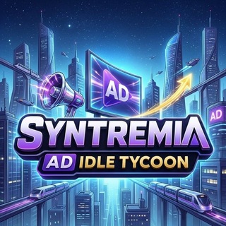 SYNTREMIA Ad Tycoon: advertising empire clicker in Telegram