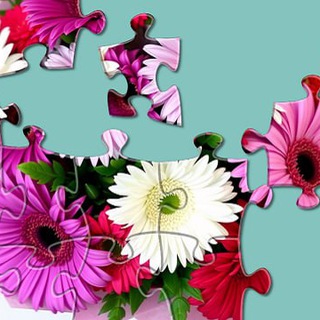 Relax puzzles. Flowers: Flower Puzzle Game in Telegram
