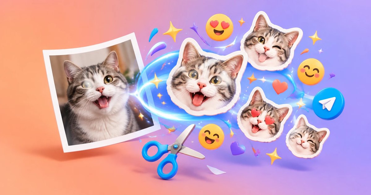 Шесть ботов для стикеров в Telegram, после которых не нужен фоторедактор